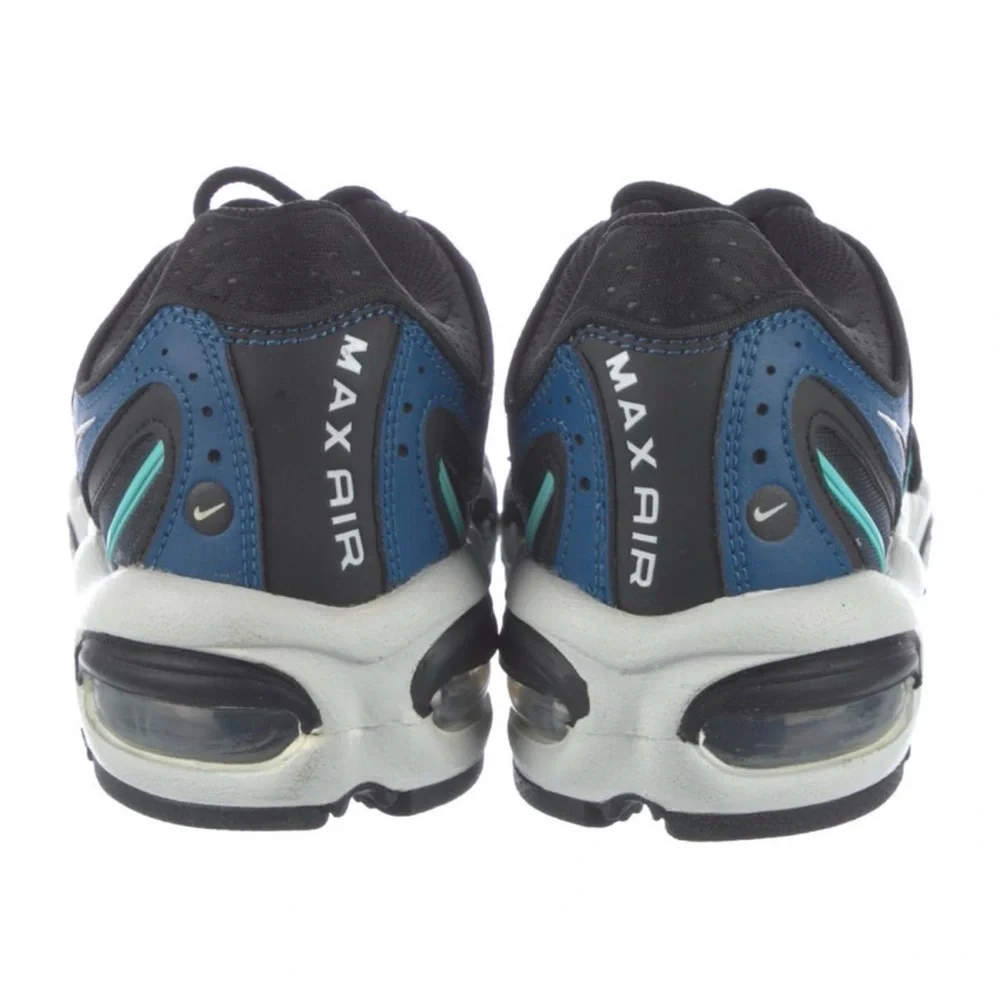 NEW Nike 8 MENS- EUR 41 - 9.5 women AIR MAX TAILWIND IV Blue and Black Sneakers - Picture 3 of 8
